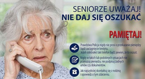 Oszuści wciąż próbują wyłudzać pieniądze od seniorów